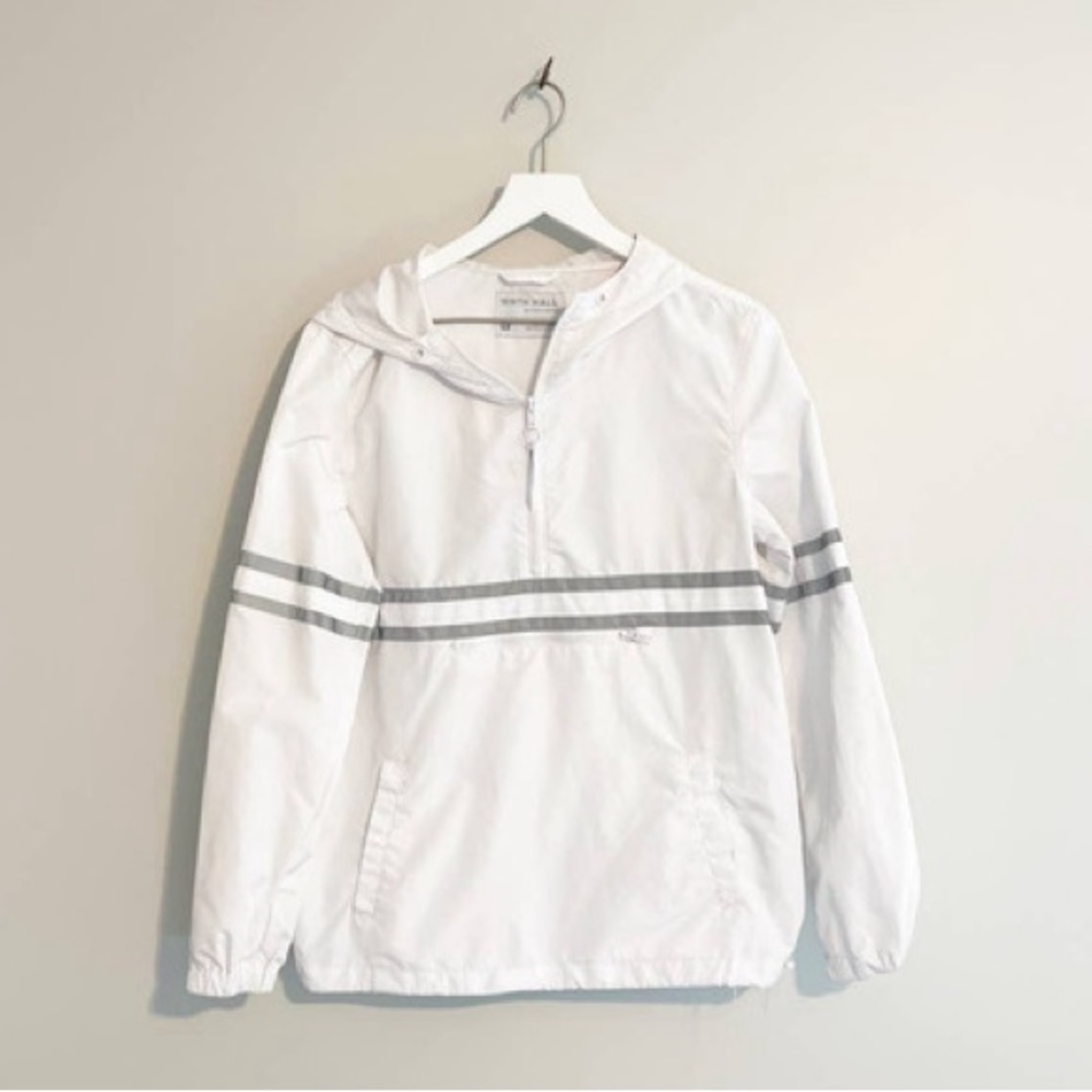 White wind jacket